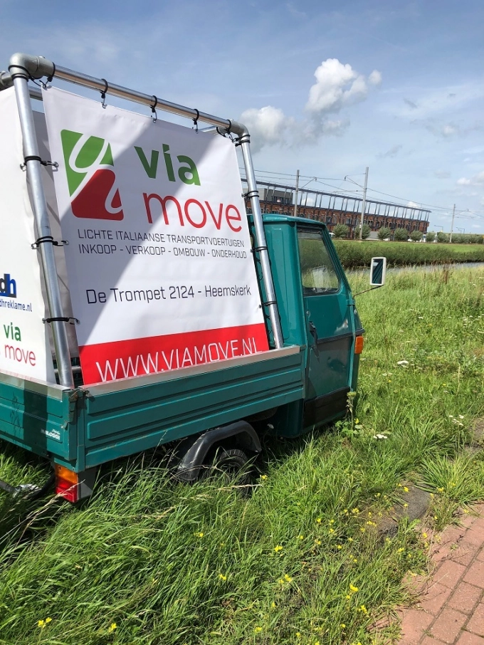 Piaggio Ape 50 Reclame